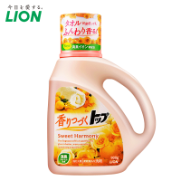 日本LION狮王TOP香氛洗衣液#花果香850g持久香氛 柔顺不毛糙（新老款及版本随机发货）