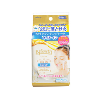 日本Mandom曼丹Bifesta免洗卸妆湿巾棉#美容油添加型40枚 深层洁净 温和无刺激（新老款及版本随机发货）