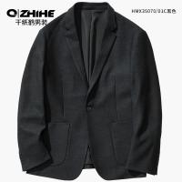 千纸鹤男士便西秋季时尚青年西装外套男韩版潮流休闲上衣35070
