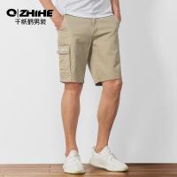 千纸鹤男士短裤夏季五分裤休闲裤男生运动裤宽松裤子男工装裤潮牌8262