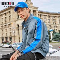 海德斯曼工装夹克男蓝色外袖串标明星同款宽松大口袋外套男30282