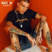 海德斯曼短袖T恤男 学生韩版潮夏季2018新款个性纯棉半袖体恤2821