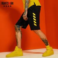 海德斯曼2018新款短裤男韩版夏天休闲运动宽松中裤子男士五分裤潮2835