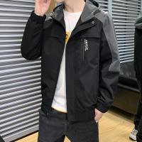 海德斯曼潮牌 2020年春秋季新款夹克男潮流修身多色百搭连帽外套男2117