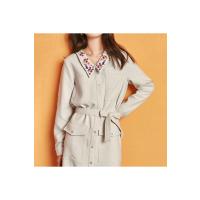 七格格连衣裙设计感小众女2020秋季新款气质女神范温柔风中长款裙