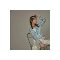 OtherMix轻薄透视衬衫2021年夏季新款韩版设计感小众长袖女上衣潮
