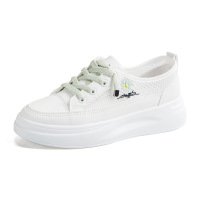 策霸小白鞋女2020夏季新款韩版百搭网红休闲透气学生网面小雏菊板鞋女