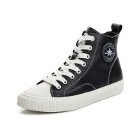 策霸头层牛皮马丁靴女秋冬2020新款季英伦复休闲短靴女复古女鞋女鞋潮