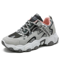 策恩公牛老爹鞋子女潮2020秋季新款韩版厚底反光学生百搭运动跑步休闲鞋女