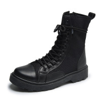 策恩公牛网红马丁靴2020秋冬新款英伦切尔西靴女中筒ins厚底拉链短靴女