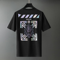 策霸绘尚男装|2021春夏新款欧品T恤 英伦风休闲炫彩镭射烧花短袖T恤男