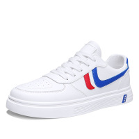 策霸春季鞋子男韩版潮流小白潮鞋2021新款男士休闲平底板鞋软底男鞋