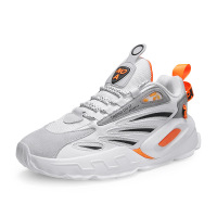 策霸2021四季新款休闲运动潮流ins时尚拼色透气网布户外跑步厚底男鞋