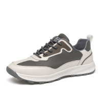 2021夏季新款男鞋子阿甘鞋男真皮透气轻便百搭休闲运动鞋跑步鞋