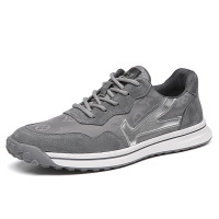 2021夏季透气休闲系带板鞋户外防滑运动鞋男登山学生旅游鞋