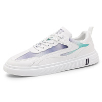 2021夏季新款渐变色板鞋网面透气休闲鞋韩版时尚运动潮男鞋小白鞋