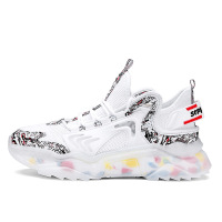 2021年新款男鞋冷粘tup爆米花底运动鞋潮男鞋飞织潮男鞋花色时尚