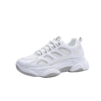 ins透气老爹女鞋潮2021秋款新款韩版学生网面运动鞋女增高鞋