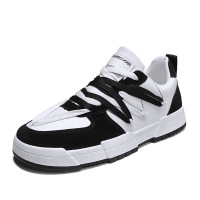 2021夏季新款男士低帮休闲运动板鞋工厂双系带男款个性鞋