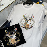 Ceen Bulled52链接短袖T恤男上衣修身圆领潮流抖音快手工厂