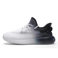 Ceba2021夏季新款网红时尚潮流飞织渐变色椰子鞋网面透气休闲运动男鞋