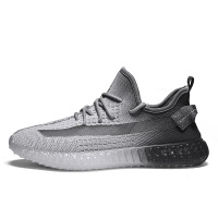 Ceba男鞋夏季新款网红时尚潮流渐变色飞织椰子鞋休闲透气运动男鞋2021