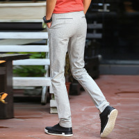 Ceba超舒适夏季薄款男式中年休闲裤男简约百搭爸爸商务休闲长裤专柜装