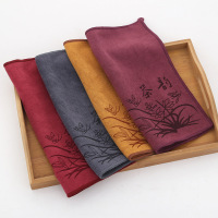 Ceba超细纤维印花吸水加厚小茶巾赠品茶布茶巾