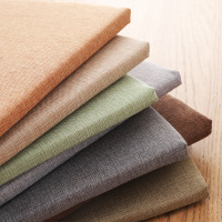 Ceba棉麻椅子坐垫夏季学生宿舍椅垫家用凳子垫子屁股垫办公室座垫