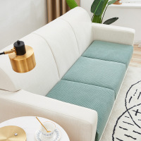 Ceba玉米绒沙发坐垫套 纯色简约懒人沙发罩四季通用沙发笠单双人组合
