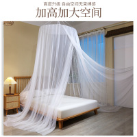 Ceba免安装家用圆顶公主蚊帐1.8米1.5m双人床吊密加厚纹帐