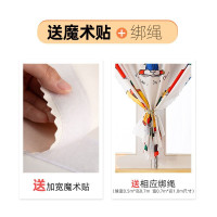 Ceba数码印花魔术贴窗帘 免打孔安装遮光布 简易卡通小窗户遮挡出租房