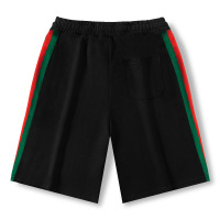 Ceen Bulled下装三条杠运动裤国潮刺绣男女潮牌大码宽松条纹休闲裤子五分裤潮