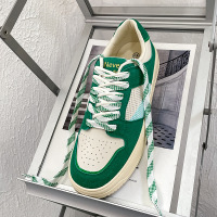 Ceen Bulled新款彩带板鞋男透气网面滑板鞋韩版潮鞋学生风运动鞋男厚底休闲鞋