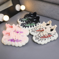 Three Sons 儿童八爪鱼运动鞋2022新款男童椰子鞋软底女童鞋韩版童运动鞋