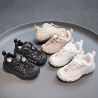 Three Sons 男童老爹鞋网布系带2022新款童轮胎底运动鞋韩版女童运动鞋潮