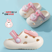 Three Sons 夏季儿童凉拖鞋小孩卡通包头防滑软底家居拖鞋宝宝洞洞鞋