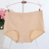 Three Sons女士内裤高腰收腹提臀性感三角裤头全棉质面料产后无