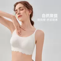 Three Sons硅胶条法式大码大胸美背无痕内衣 女士bra无钢圈