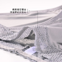 Three Sons欧美镂空蕾丝性感内裤女士三角裤中腰透气简约内裤档