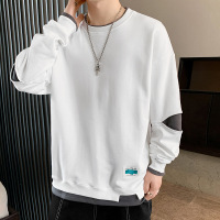 Three Sons2022秋冬款男士长袖潮流男式长袖韩版休闲宽松型潮牌长袖男式卫衣