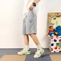 Three Sons2022夏季新款运动短裤男韩版潮流宽松外穿五分裤ins潮牌休闲情侣
