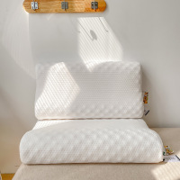 Three Sons直供含量狼牙按摩颗粒乳胶枕头护颈锥枕芯