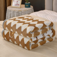 Three Sons法兰绒毛毯加厚珊瑚绒毯子午睡毯空调毯盖毯午休毯儿