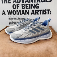 Ceen Bulled男鞋夏季新款运动休闲鞋潮流百搭泡沫底透气跑步鞋轻