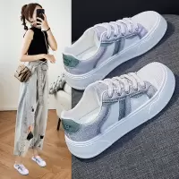 Ceen Bulled小白鞋女2022秋季新款板鞋韩版网红松糕鞋百搭街拍休