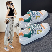 Ceen Bulled小白鞋女2022秋季新款透气板鞋ins韩版松糕鞋休闲鞋
