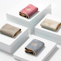 Three Sons无痕女士内裤银离子裆女生三角裤头纯色UV滴胶女式内