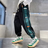 Three Sons男童裤子春秋款2022新款中大儿童装秋季运动裤男孩秋