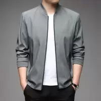 Ceba2022春秋新款男装外套夹克商务潮流男式上衣